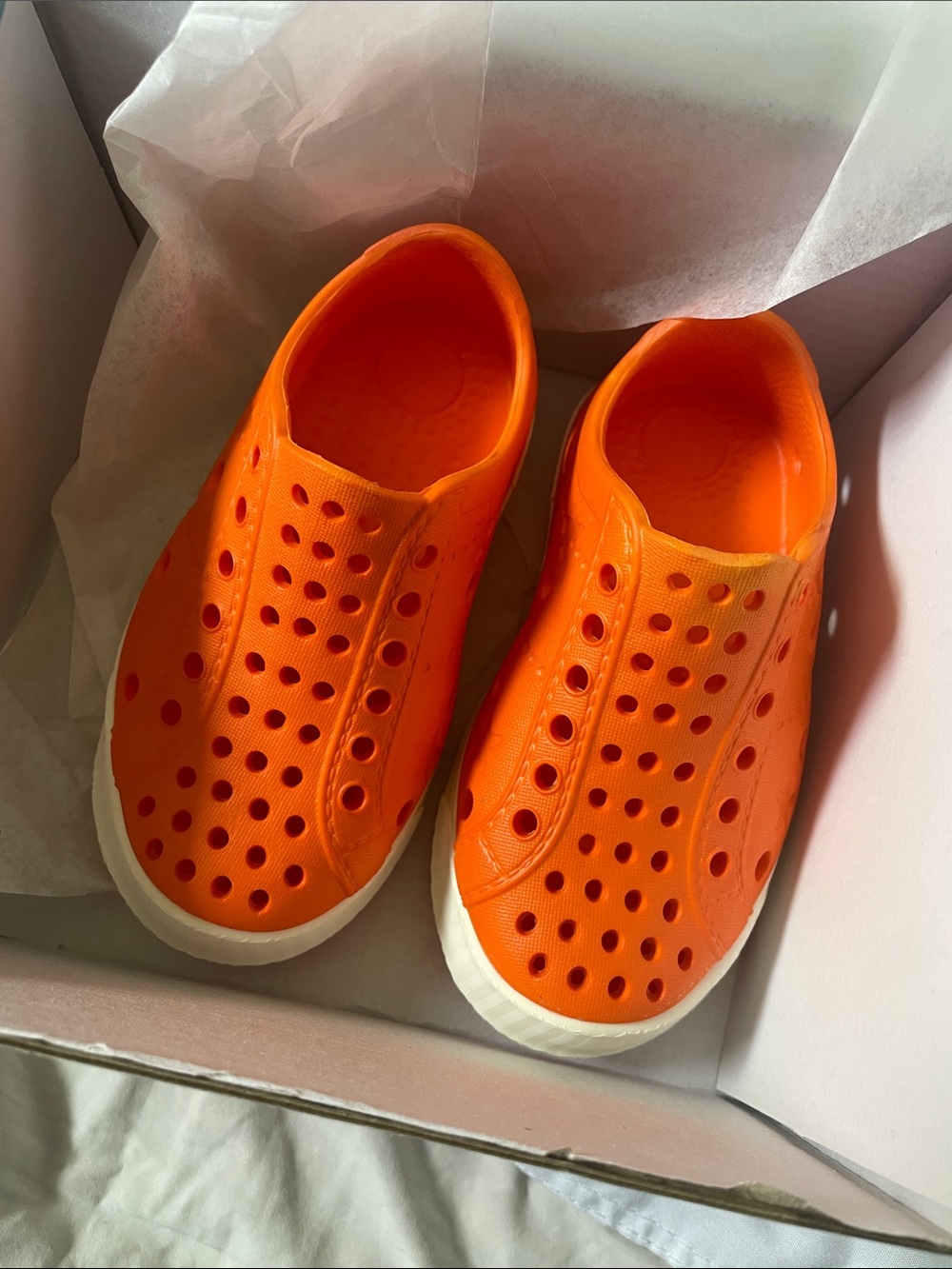 Shooshoos waterproof sneakers.